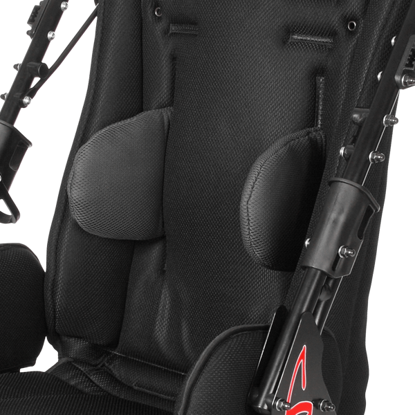 Thoraxpelotten am Swifty (Gr. 2) Reha-Buggy