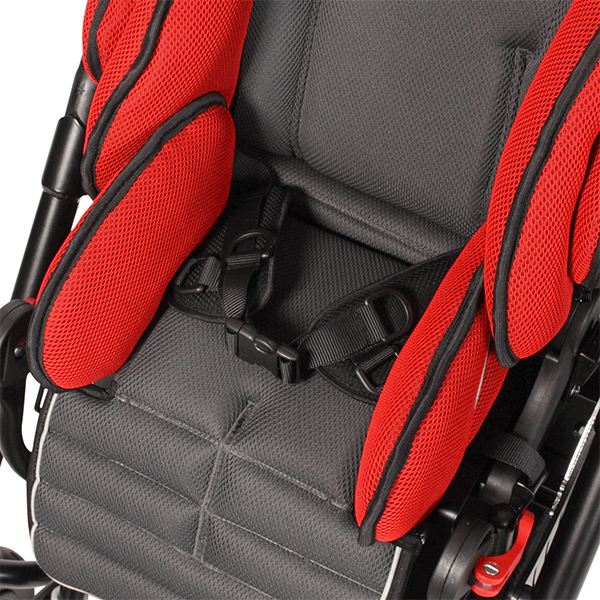 4-Punkt-Beckengurt im Advantage Reha-Wagen